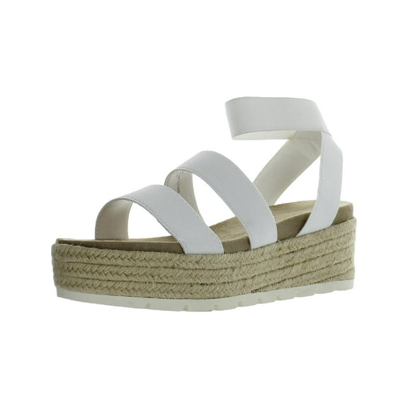 Esprit Womens Allison Ankle Strap Espadrille Flatform Sandals