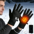 thumbnail image 3 of AWZXDE Thermal Gloves Heated For Outdoor Winter Sports Rechargeable Battery Powered Screen Compatible For Skiing, 3 of 3