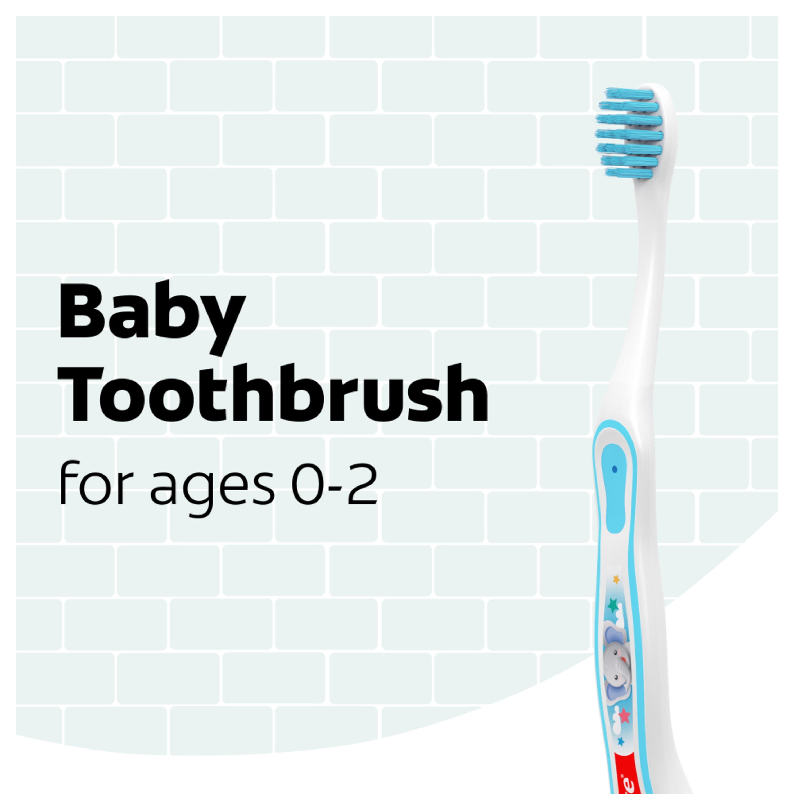 Colgate Kids Extra Soft Baby Toothbrush Pack, 2 Count