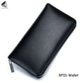 thumbnail image 7 of PULLIMORE 36 Slots Credit Cards Wallet Leather RFID Zipper Purse Long Handbag, 7 of 7
