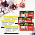 thumbnail image 5 of Fake Parking Tickets, Bad Parking Cards, 3.5X2 In, Funny Gag Gifts, Prank, Black Red Yellow, 50 Pc, 5 of 8