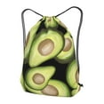 thumbnail image 3 of XMXT Waterproof Gym Bag, Avocado Oil Painting Pattern Drawstring Backpack for Men, s Multicolor, 3 of 8