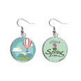 thumbnail image 1 of Globo de aire caliente sol de nubes Colgante decorativo temporada pendientes de primavera joyas Unbranded M, 1 of 3