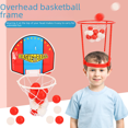 thumbnail image 1 of Tablero de baloncesto de plástico para niños, juguetes creativos de tiro, juegos para padres e hijos en interiores, artículos deportivos, 1 of 5