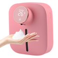 thumbnail image 1 of Automatic Soap Dispenser  Rechargeable Touchless Wall-Mounted Soap Dispenser for Foaming Soap  Hand Sanitizer Dispenser with Temperature Display, 1 of 9