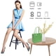 thumbnail image 3 of Bolso Hombro Picnic para Mujer Mano Playa Con Agujeros Impermeable A Prueba Arena Compras Femenino () Verde, 3 of 9