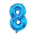 thumbnail image 1 of Globos de helio de aluminio de 32 pulgadas, de feliz cumpleaños decoración de fiesta, figuras grandes, números 10, 20, 30, 40, 50, 60 y 70（number-8, 1 of 5