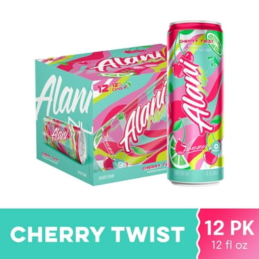 Alani Nu Sugar Free Energy Drink, Cherry Twist, 12 fl oz, 12 Pack, Cans, 200mg Caffeine