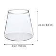 thumbnail image 4 of Masteelf Set of 2 Borosilicate Glass Juice Cups with Elegant Design, Ideal for Home, Kitchen, and Daily Beverage Use, 4 of 10