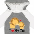 thumbnail image 4 of Inktastic I Love My Tio Uncle for Nephew Boys or Girls Long Sleeve Baby Bodysuit, 4 of 5
