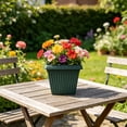 thumbnail image 1 of Aufmer Square Thickened Root Control Plastic Plant Pot Imitation Ceramic Texture Simple Styling For Home Garden Indoor Flower Green Plant Daily Cultivation Use, 1 of 6