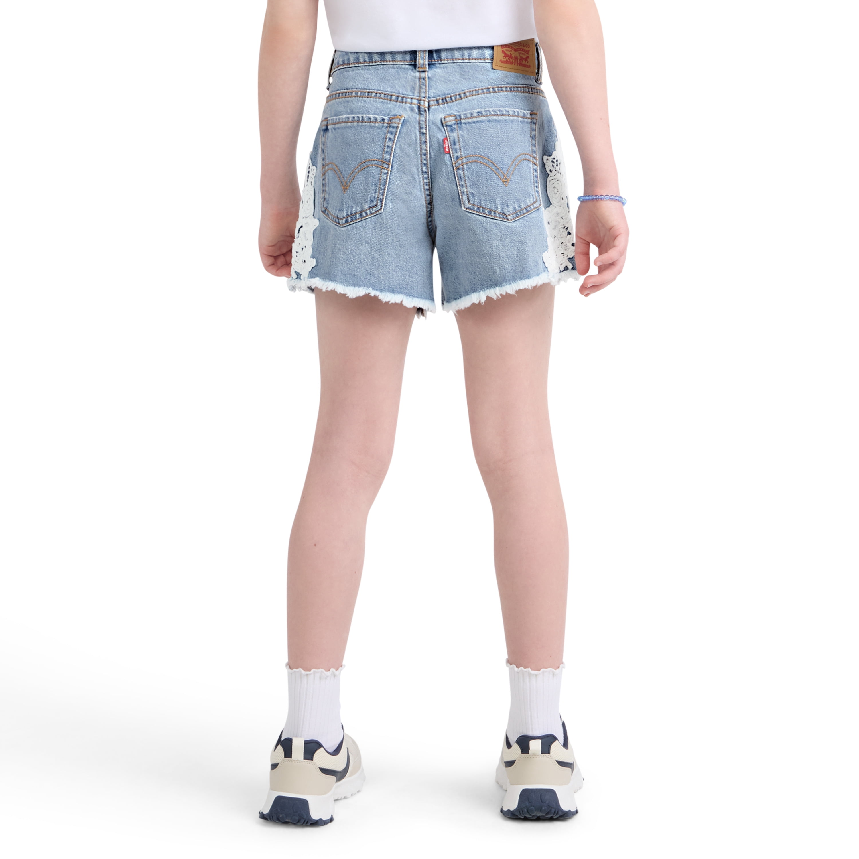 Levi Girls Printed A-Line Shorts, Sizes 4-16