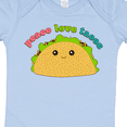 thumbnail image 4 of Inktastic Peace Love Tacos Boys or Girls Baby Bodysuit, 4 of 5