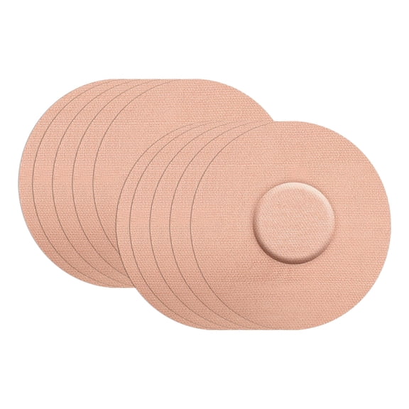 Blueek 10Pcs Adhesive Patches Sensor Covers Patch Clear Overpatch-Tape