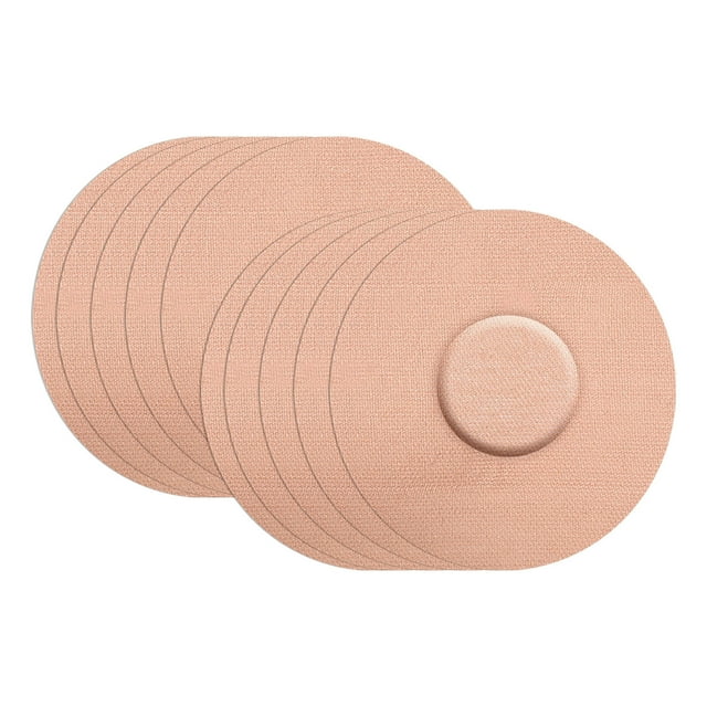 EGNMCR 10Pcs Adhesive Patches Sensor Covers Patch Clear Overpatch-Tape waterproof sticky sheet