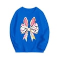thumbnail image 2 of Bnwani Long Sleeve Toddler T Shirt Fall Crew Neck Casual Printed Tops 7-8 Years, 2 of 5