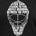 thumbnail image 3 of CafePress - Hockey Goalie Mask T Shirt - Womens Football Shirt, 3 of 4