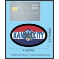 thumbnail image 6 of 4in x 2.5in Oval Missouri Flag Kansas City Sticker, 6 of 6