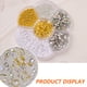 thumbnail image 3 of 3 cajas mezcladas de cuentas de lazo para decoración de uñas, parte trasera plana, diamantes de imitación de resina, decoraciones para uñas, diseños de manicura, accesorio de joyería DIY, 3 of 5