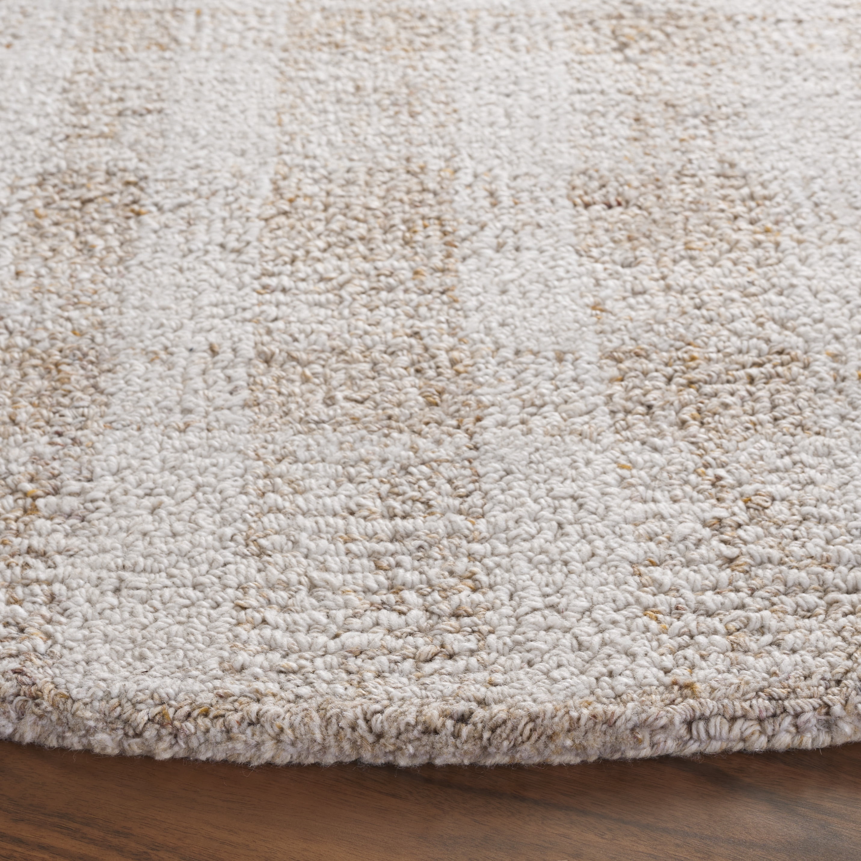 Safavieh Abstract Aleta Trellis Area Rug, Ivory/Gold, 6' x 6' Round