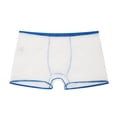 thumbnail image 1 of Weefy Men Transparent Sheer Mesh Underpants Briefs Boxer Shorts Soft Trunks Breathable, 1 of 3
