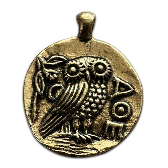 Goddess Athena Pendant for Wisdom & War