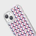 thumbnail image 4 of Étui Transparente iPhone 15 - Design Pétale Céleste Rose, 4 of 5