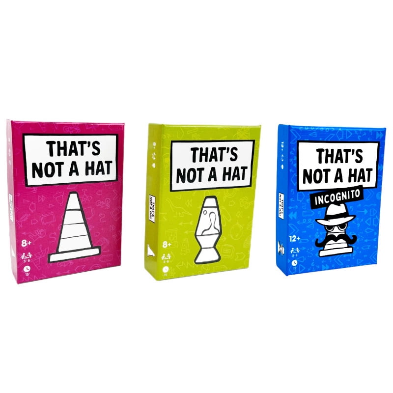 That’s Not A Hat Party Game Set Memory Tabletop Game 3-8 Players Cards for Family Gatherings Interactive Fun Gift
