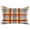 Orange, variant on Vintage Plaid Throw Pillow Cover 12 x 20 Inch Decorative Pillow Cover Autumn Orange Red Grey Checkered Farmhouse Lumbar Pillowcase Seasonal Rectangle Cushion Case for Couch Sofa Bed Living Room