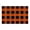 Brown, variant on Black Black Hand-Woven Plaid Outdoor Rug Fall And Christmas Layered Doormat For Front Door Porch Entryway Patio Decor 15.7X23.6 Inches
