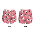 thumbnail image 6 of Goofa French Bulldog Face Printed Women 2 in 1 Running Shorts,Quick Dry Athletic Workout Shorts,High Waisted Athletic Shorts with Liner Pockets-Large, 6 of 9