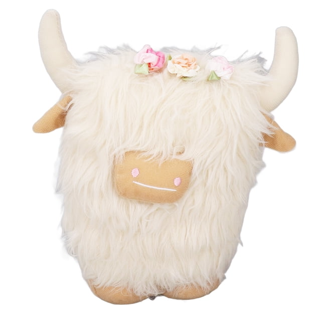 Muñeco de peluche de vaca de las tierras altas, muñeco de peluche de vaca de las tierras altas, máxima comodidad