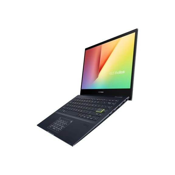 Asus VivoBook Flip 14 14" Full HD Touchscreen Laptop, AMD Ryzen 7 4700U, 8GB RAM, 512GB SSD, Windows 10 Home, Bespoke Black, TM420IA-DB71T