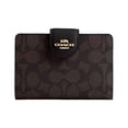 thumbnail image 1 of Cartera Coach corner zip wallet en Signature Canvas Original, 1 of 3
