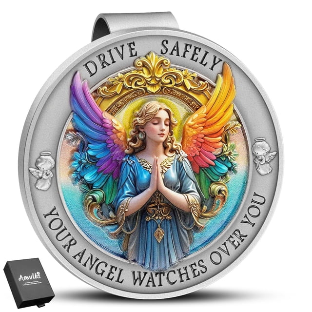Clip de visera Anwlki Guardian Angel para visera de coche