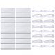 thumbnail image 1 of 16Pcs Name Tag Blank Name Badges DIY Blank ID Sublimation Name Badge with Pin Backing for Office, 1 of 4