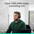 thumbnail image 5 of Logitech Auriculares Bluetooth Inalámbricos Zone Vibe con Micrófono con Cancelación de Ruido, USB-A, USB-C, Certificados para Google Meet, Voz de Google, Zoom, Mac/PC - Grafito - Auriculares - Tamaño, 5 of 5