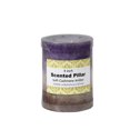thumbnail image 1 of Jeco CPC-3413-24 Bougie Pilier Parfum Sable 3 x 4 Po, Violet - 24 Pcs, 1 of 1