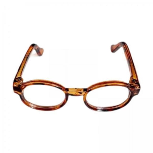 Vestir Muñeca Lentes,Muñeca Linda Gafas Figura de con Gafas,DIY Gafas para Muñecas Gafas para Muñecas Pequeñas Manualidades DIY,Figuras Muñeca Gafas Muñeca Vestir