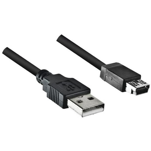 tin slump matchmaker USB to Mini B Adapter Cable - 6 ft. - Walmart.com