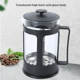 thumbnail image 4 of 600ML Retro Luxury Borosilicate Glass Brewing Pot with Stainless Steel Filter - Heat Resistant, Easy-to-Use Teapot & Coffee Maker for Versatile Kitchen Use, Ideal for Wholesale Purchase, 4 of 5