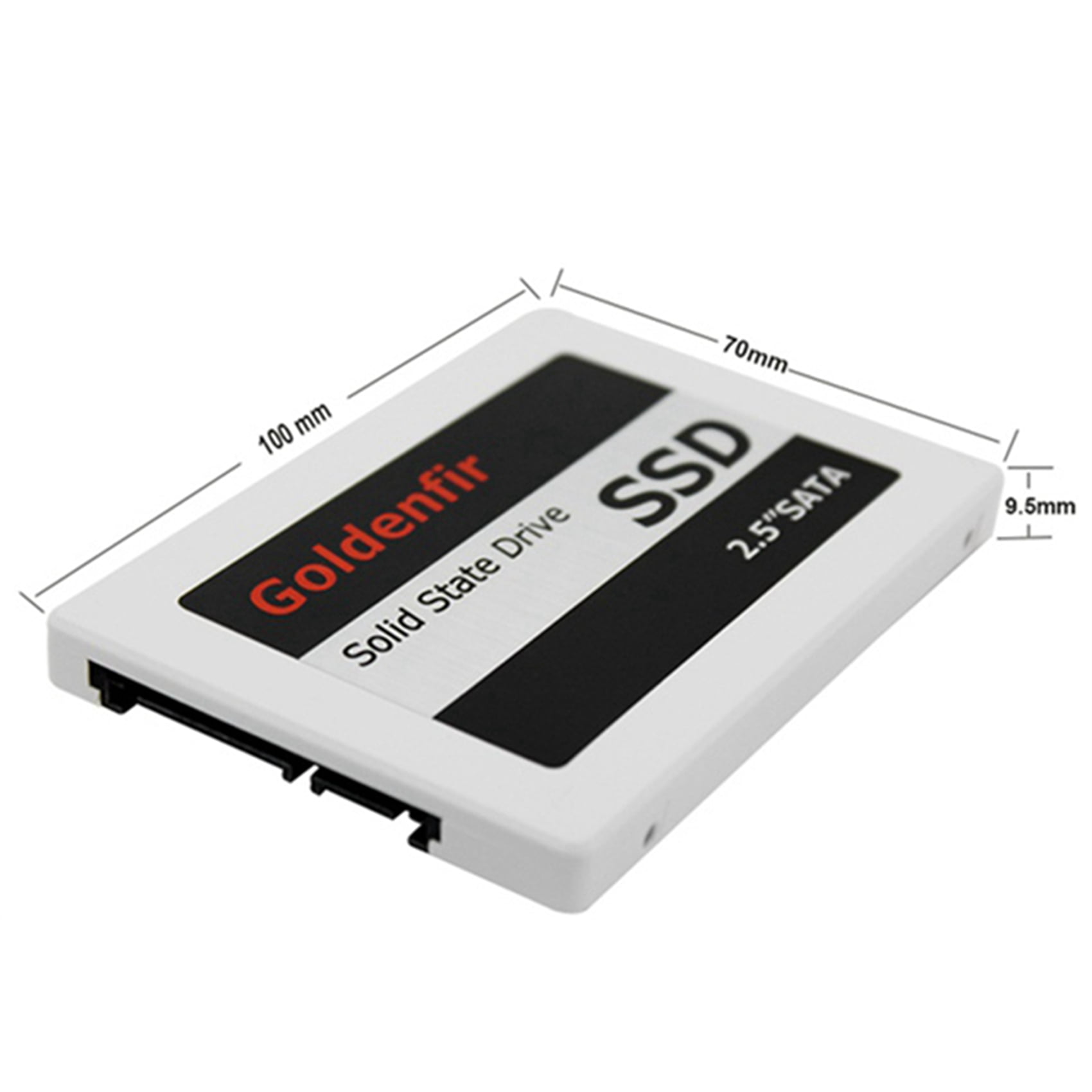 4X Goldenfir SSD 64GB SSD 2.5 Hard Drive Disk Disc Solid State Disks 2.5Inch Internal SSD,4 x 2.5inch Hard Drive Disk Disc,White