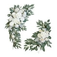 thumbnail image 4 of Artificial Wedding Arch Flowers Set Floral Wreath Rose Flower Swag for Ritual Occasions, Wedding Showers, Birthday Parties Welcome A, 4 of 10