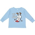 thumbnail image 3 of Inktastic Let It Snow Christmas Snowman Boys or Girls Long Sleeve Toddler T-Shirt, 3 of 5
