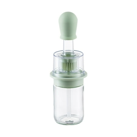 

Ycolew Olive Oil Dispenser Bottle Oil Dispenser With Silicone Oil Brush Wide Opening Oil Bottle 180ml Oil Container For Cooking Baking Marinating Gifts