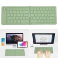 thumbnail image 1 of [Verde] Teclado Plegable Conexión Inalámbrica Teclado Portátil Oficina Universal para Teléfonos Móviles Tabletas Y Portátiles (Verde), 1 of 9