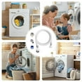 thumbnail image 4 of LOVEVER Washer Water Hose Portable Wash Machine Hoses Connection and Supply Lines 0.8M, 4 of 8
