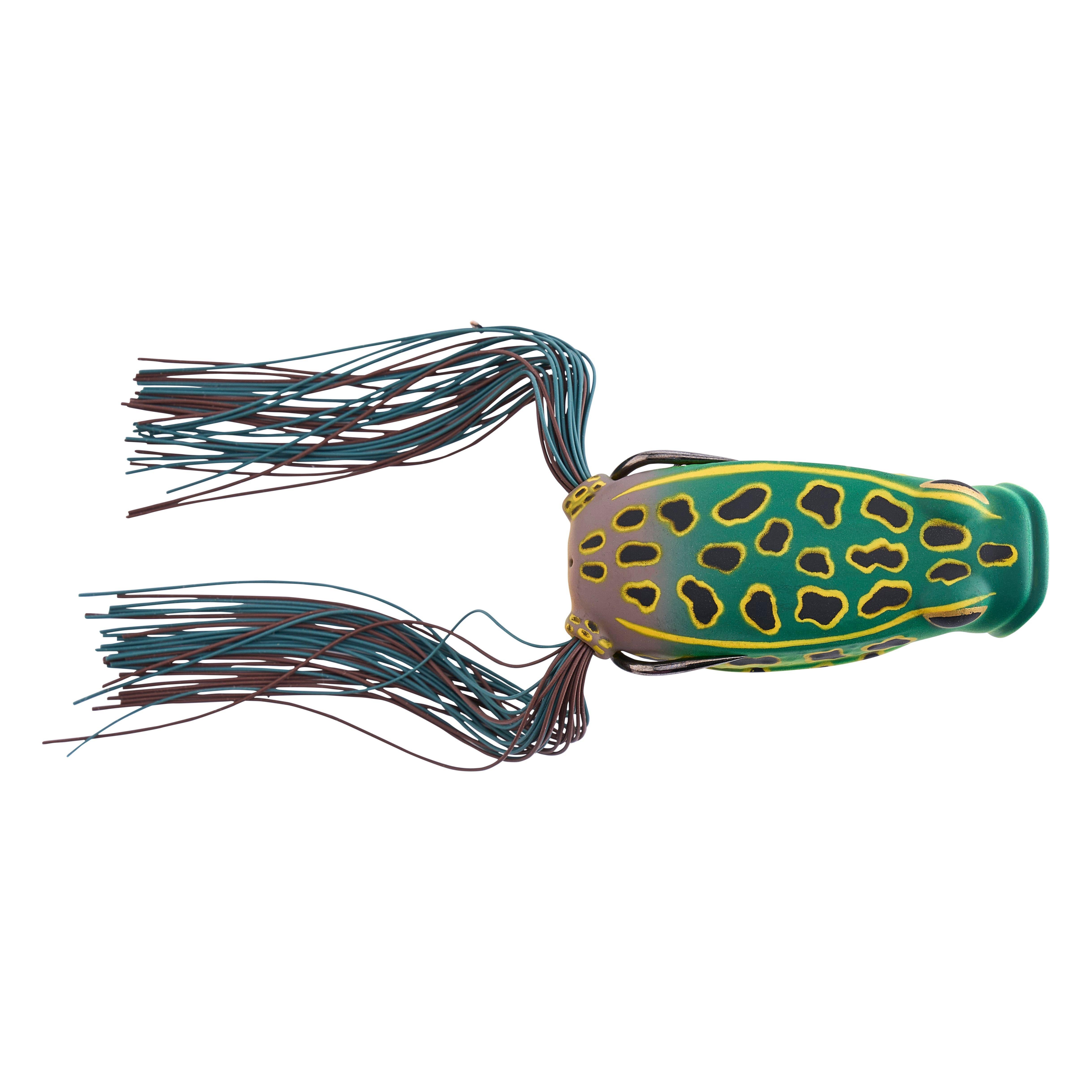 Berkley Swamp Lord Popping Hollow Body Frog, 2/3 oz, Spring Frog