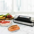 thumbnail image 6 of NESCO VS-12, Deluxe Vacuum Sealer with Bag Starter Kit and Viewing Lid, Compact Design, Silver, 6 of 8