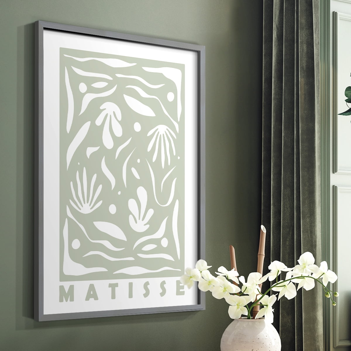 Matisse VII Framed Print - Solid Wood